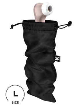 Sac de rangement sextoys noir taille L Treasure Bag Satisfyer - CC597883